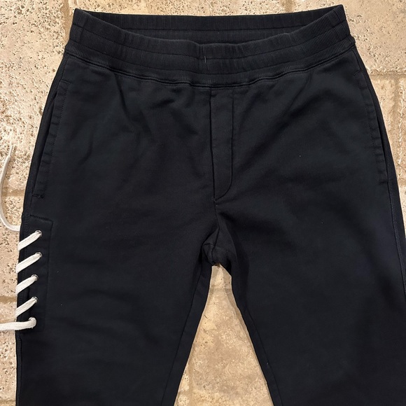 Craig Green Laced Black Sweatpant Joggers - Picture 3 of 10